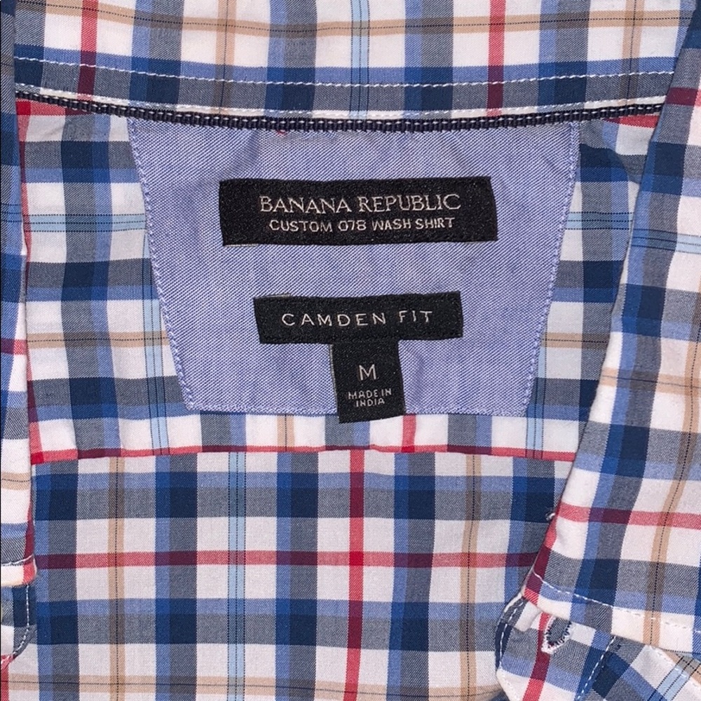 Camden Fit Plaid Button Down - Picture 2 of 3